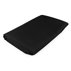 Loop / plush fastener fabric - Black (1 Meter)