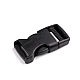 Webbing side release buckle, width 20 mm - Black (25 Pairs)