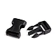 Webbing side release buckle, width 20 mm - Black (25 Pairs)