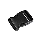 Webbing side release buckle, width 38 mm - Black (100 Pairs)