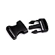 Webbing side release buckle, width 32 mm - Black (2 Pieces)