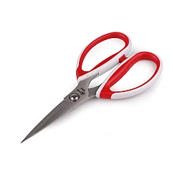 Pin scissors length 23 cm - Red (1 Piece)
