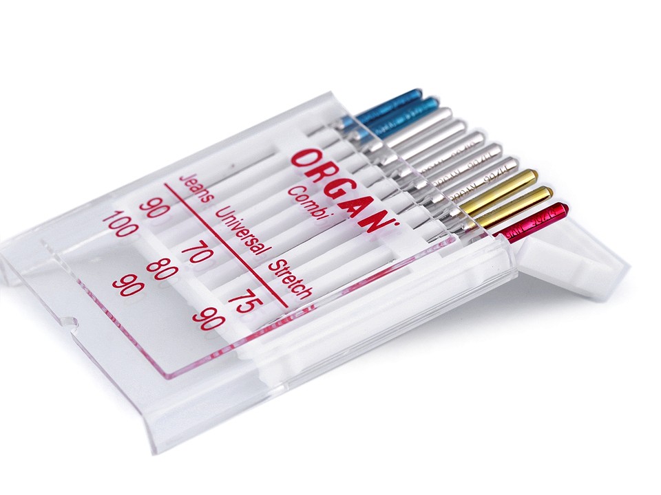 Machine Needles Jeans 90;100, Universal 70;80;90, Stretch 75;90 Machine Needles Jeans 90;100, Universal 70;80;90, Stretch 75;90
