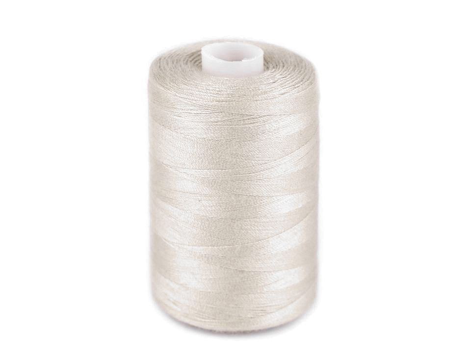 Polyester Sewing Thread NTF 40/2, 1000 m - Ecru Polyester Sewing Thread NTF 40/2, 1000 m - Ecru