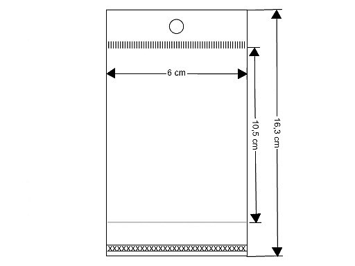Clear Plastic Self-Adhesive Seal Bags 6x10.5 cm (package 100 pc.) Clear Plastic Self-Adhesive Seal Bags 6x10.5 cm (package 100 pc.)