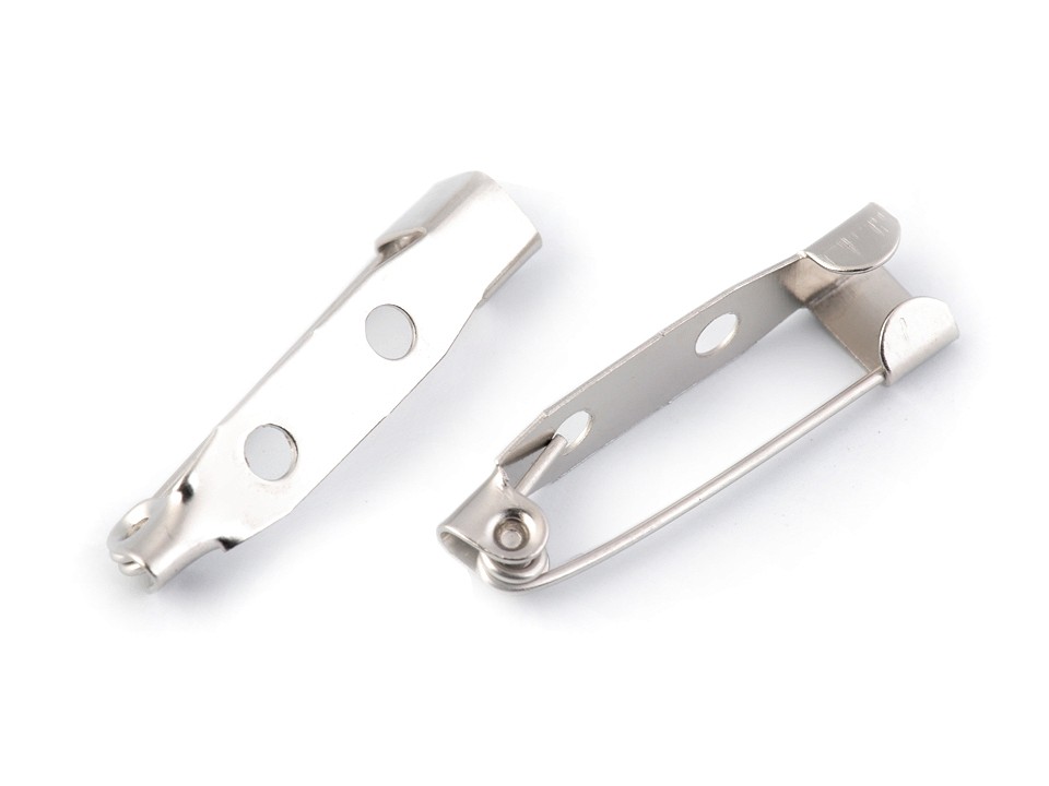 Pin Back 5x25 mm, platinum, 10 pc. Pin Back 5x25 mm, platinum, 10 pc.