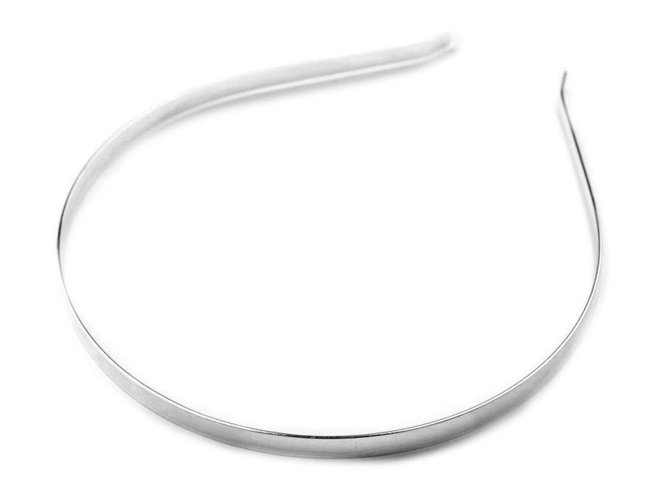 Base for Headband / DIY Headband, platinum Base for Headband / DIY Headband, platinum