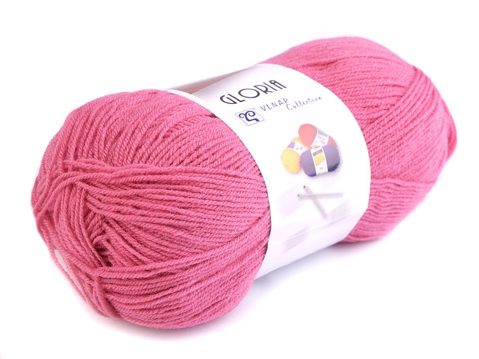 Knitting Yarn Gloria 50 g - pink Knitting Yarn Gloria 50 g - pink