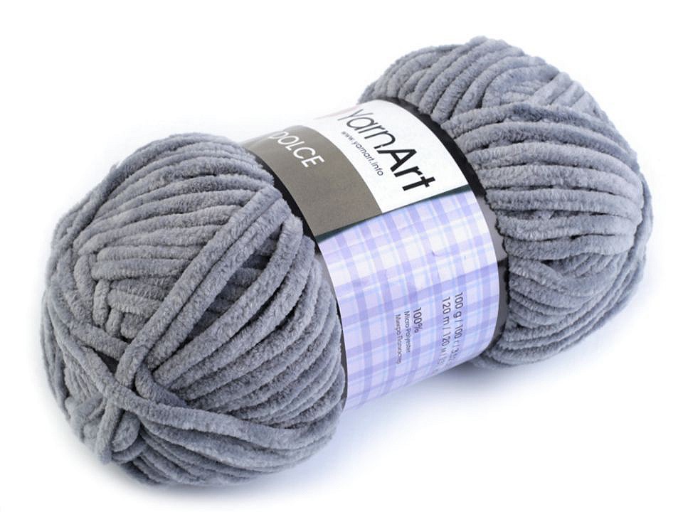 YarnArt 100g Dolce, grey YarnArt 100g Dolce, grey