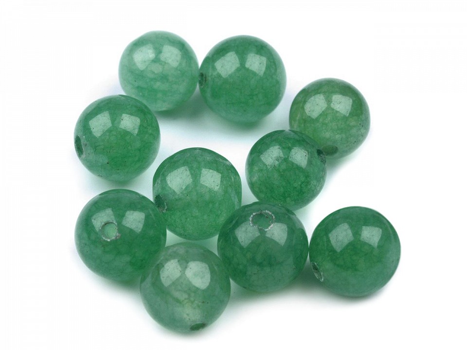 Synthetic Mineral Beads Avanturine Ø8 mm (package 10 pc.) Synthetic Mineral Beads Avanturine Ø8 mm (package 10 pc.)