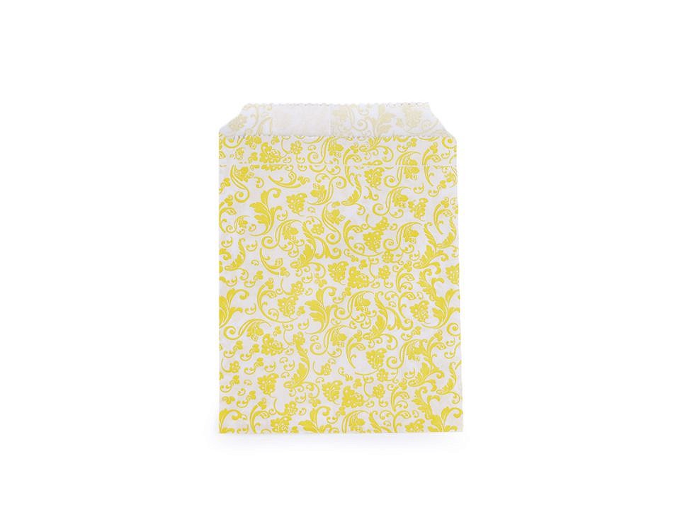 Paper Bag 9.5x14 cm (package 100 pc.) - yellow Paper Bag 9.5x14 cm (package 100 pc.) - yellow