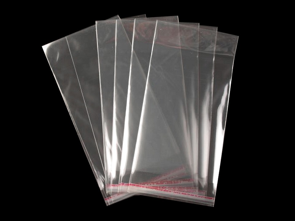 Clear Plastic Self-Adhesive Seal Bags 11x20 cm (package 100 pc.) Clear Plastic Self-Adhesive Seal Bags 11x20 cm (package 100 pc.)