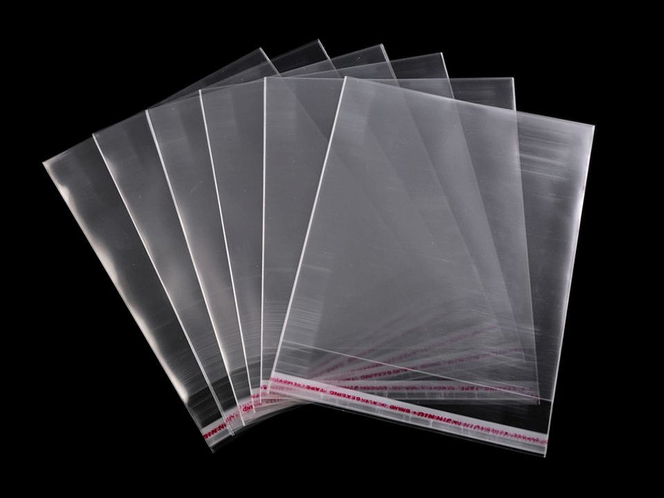 Self-adhesive Seal Plastic Bags 13x14.5cm (package 100 pc.) Self-adhesive Seal Plastic Bags 13x14.5cm (package 100 pc.)