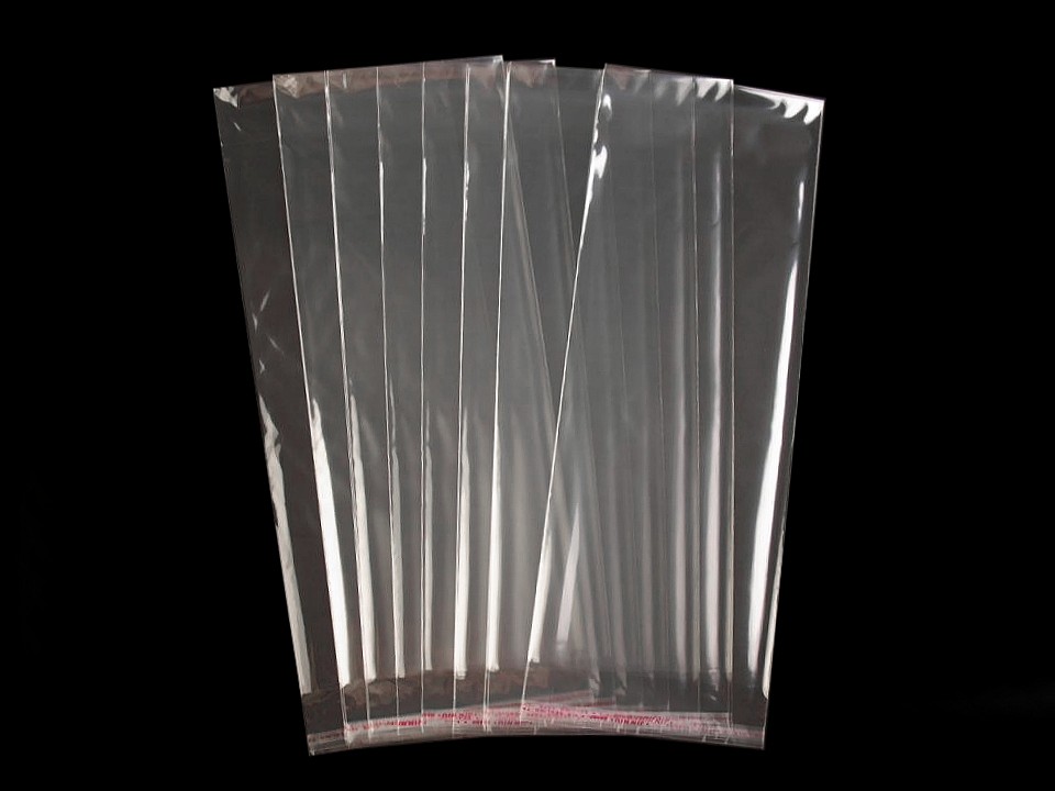 Clear Plastic Self-Adhesive Seal Bags 13x33 cm (package 100 pc.) Clear Plastic Self-Adhesive Seal Bags 13x33 cm (package 100 pc.)