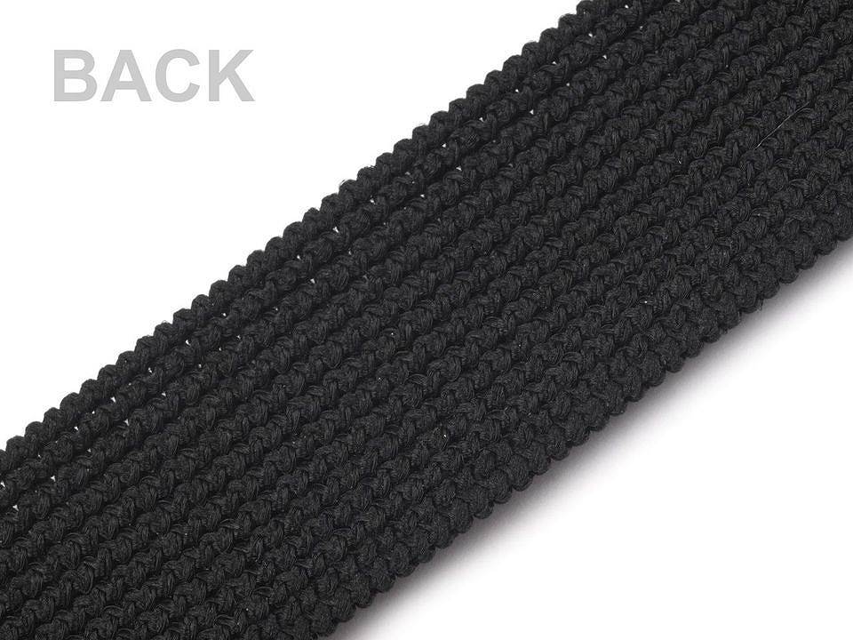 Elastic Loop Tape width 20 mm, Black, per metre Elastic Loop Tape width 20 mm, Black, per metre