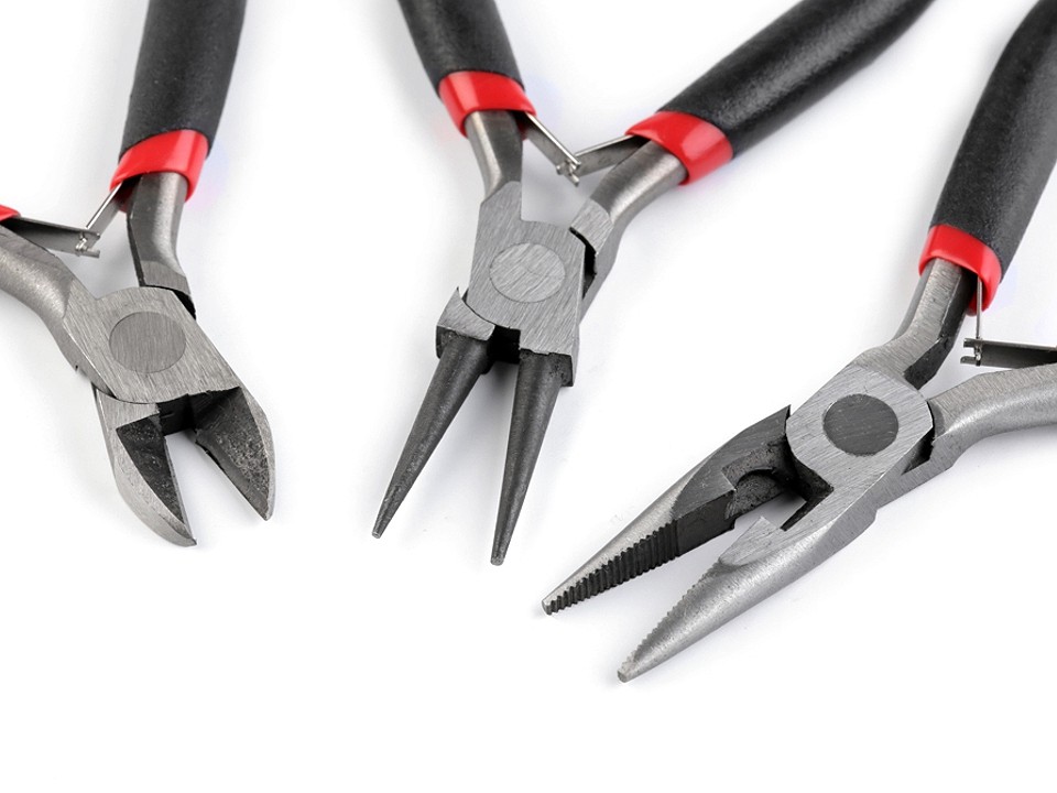 Set of Jewellery Pliers, black Set of Jewellery Pliers, black