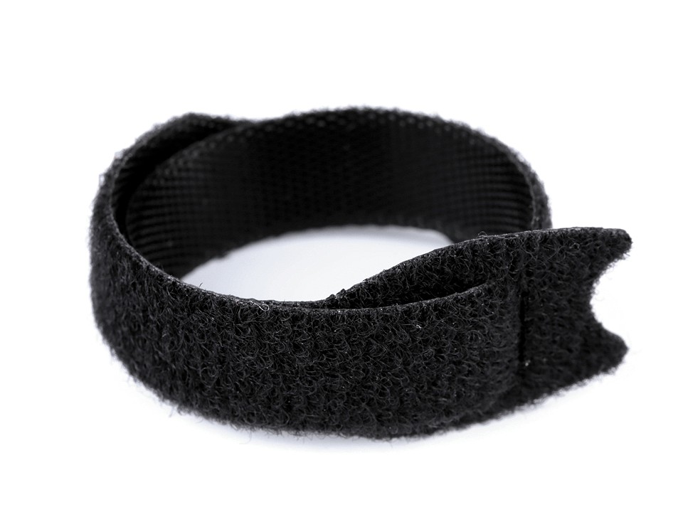 Velcro Cable Tie length 20 cm, black, 10 pc. Velcro Cable Tie length 20 cm, black, 10 pc.