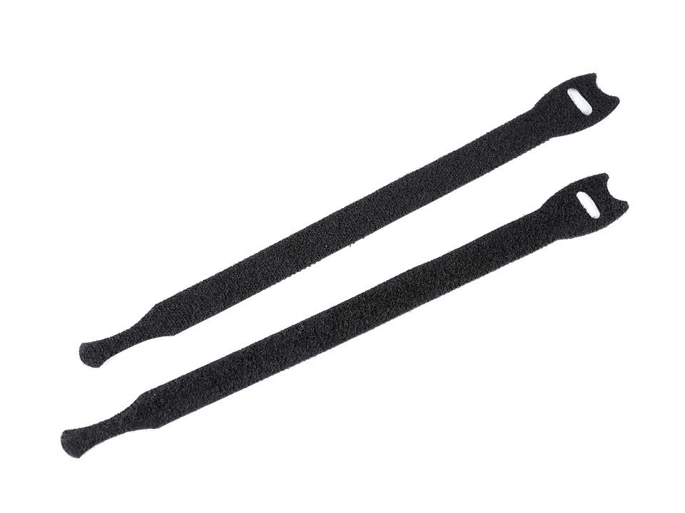 Velcro Cable Tie length 20 cm, black, 10 pc. Velcro Cable Tie length 20 cm, black, 10 pc.