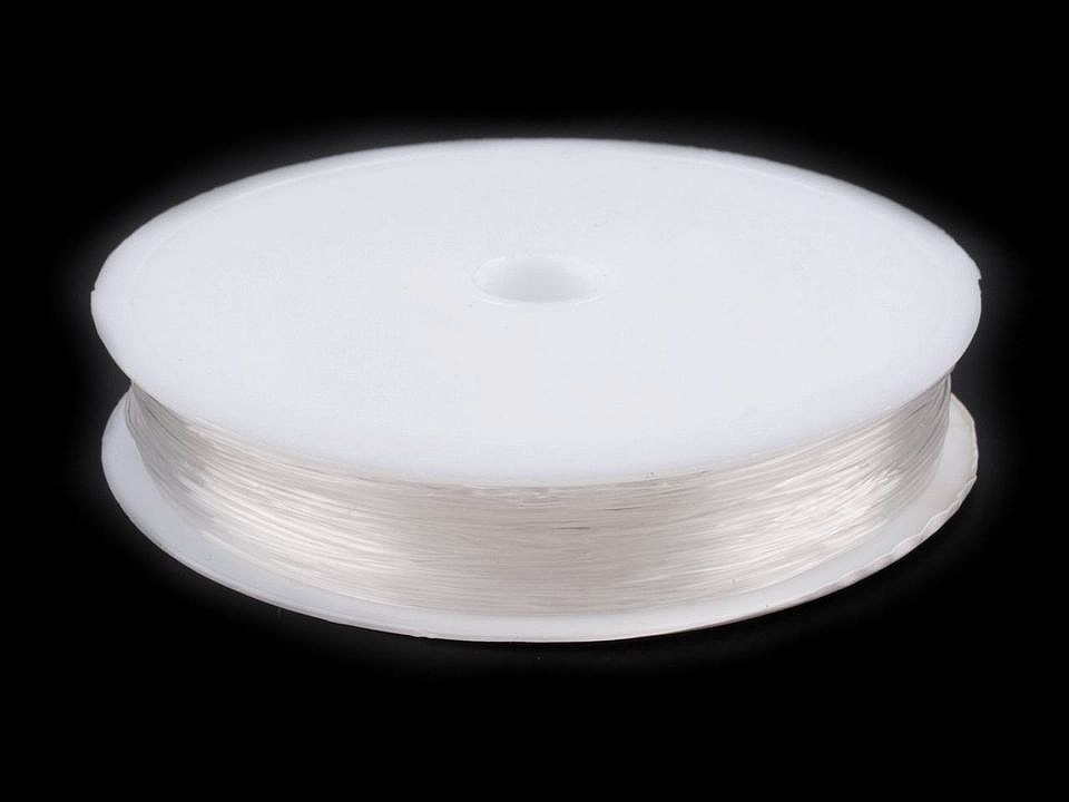 Clear Invisible Elastic Nylon Thread Ø0.4-0.6 mm, clear Clear Invisible Elastic Nylon Thread Ø0.4-0.6 mm, clear