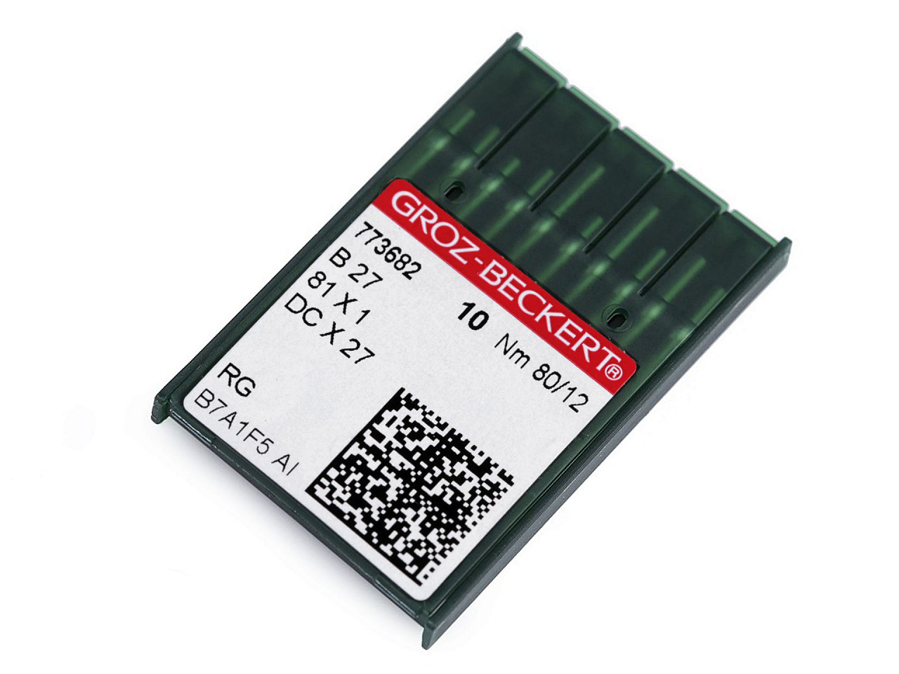 Sewing machine needles groz - beckert b27 70; 80; 90 for industrial sewing machinges,overlock - Nickel (10 Boxes)