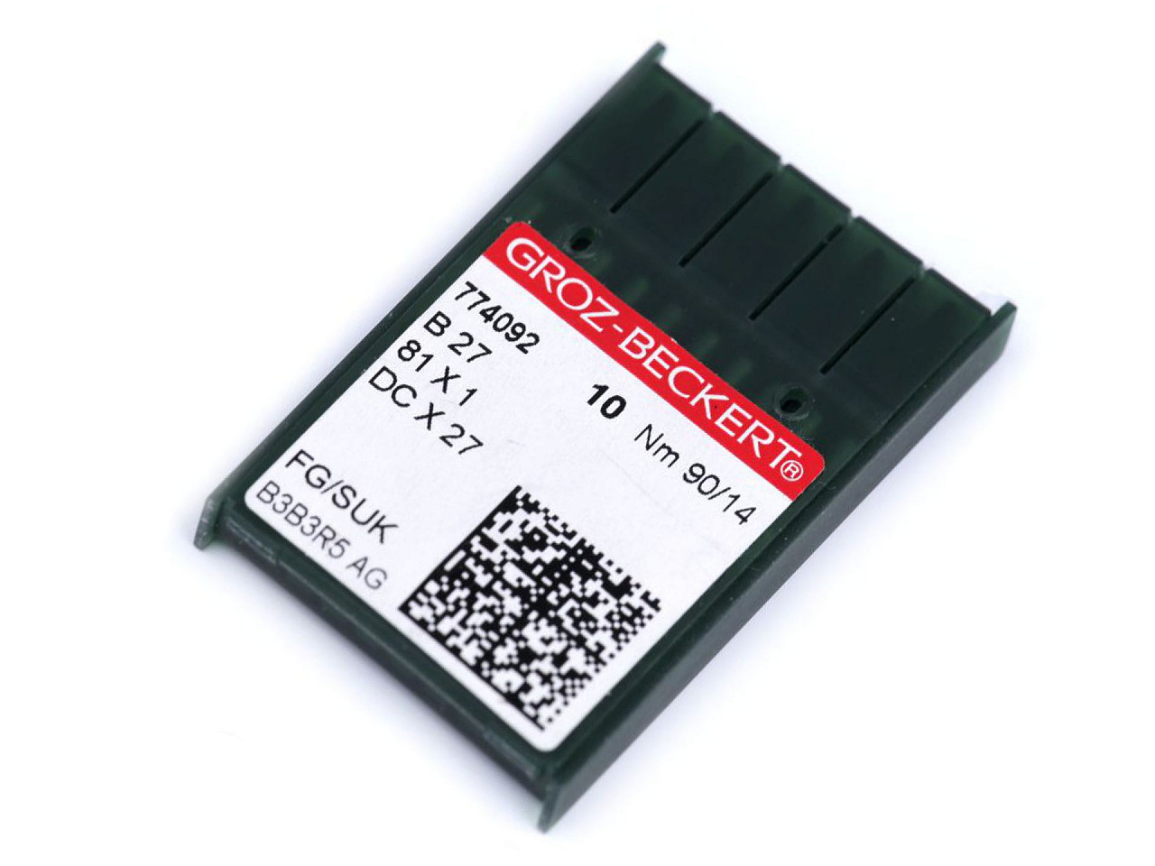 Sewing machine needles groz - beckert b27 70; 80; 90 for industrial sewing machinges,overlock - Nickel (10 Boxes)