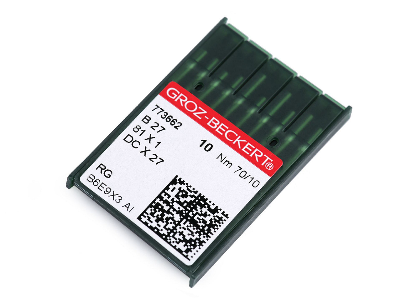 Sewing machine needles groz - beckert b27 70; 80; 90 for industrial sewing machinges,overlock - Nickel (10 Boxes)