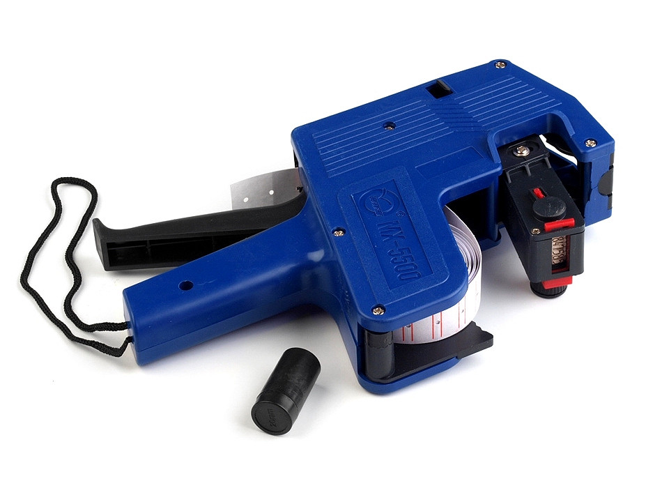 Pricing-gun 1- line - Cobalt blue (1 Piece)