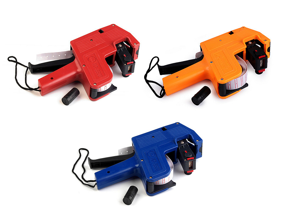 Pricing-gun 1- line - Cobalt blue (1 Piece)