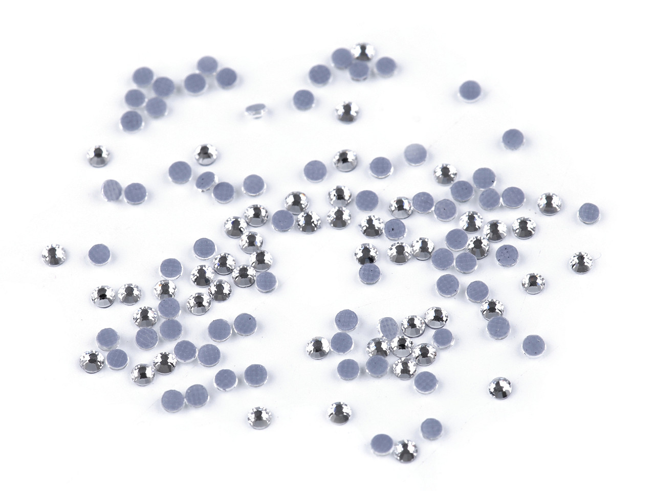 Iron-on hotfix rhinestones size ss6 - Black (7 Grams)