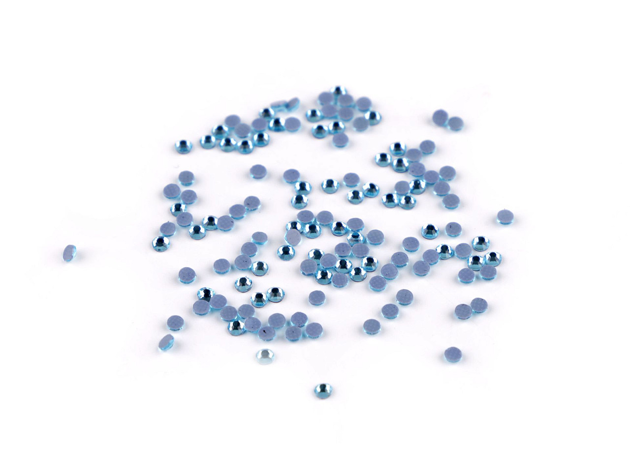 Iron-on hotfix rhinestones size ss6 - Black (7 Grams)