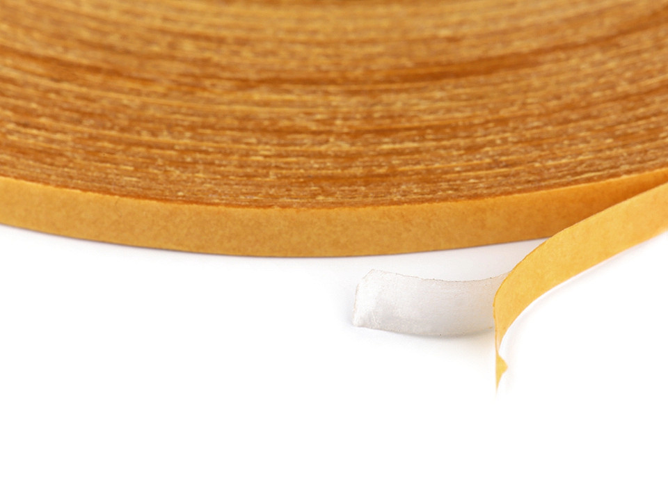 Double-sided sticky fabric tape stylefix 4 mm - Transparent (1 Piece)