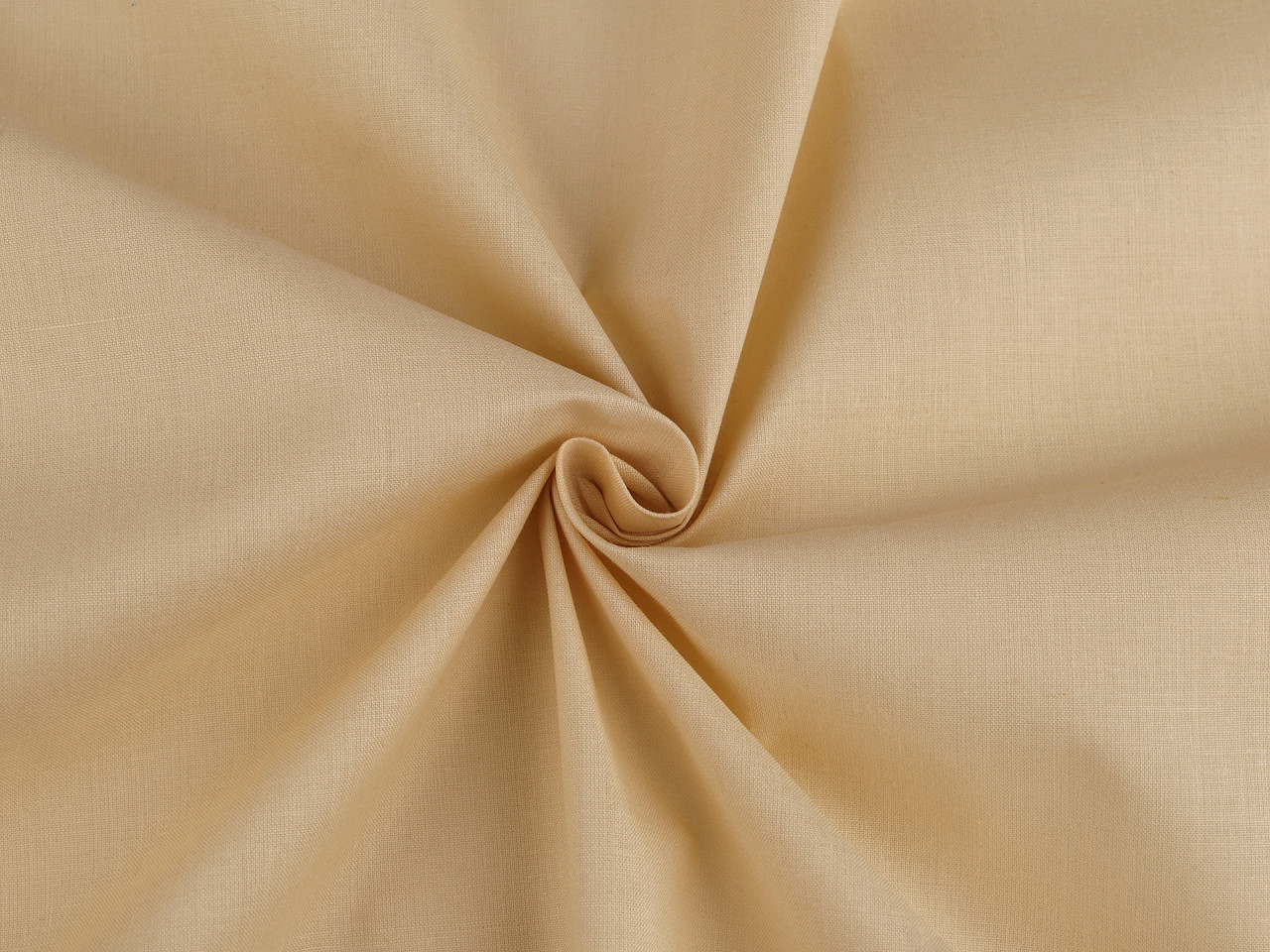 Cotton fabric / canvas single colour - Vanilla (1 Meter)