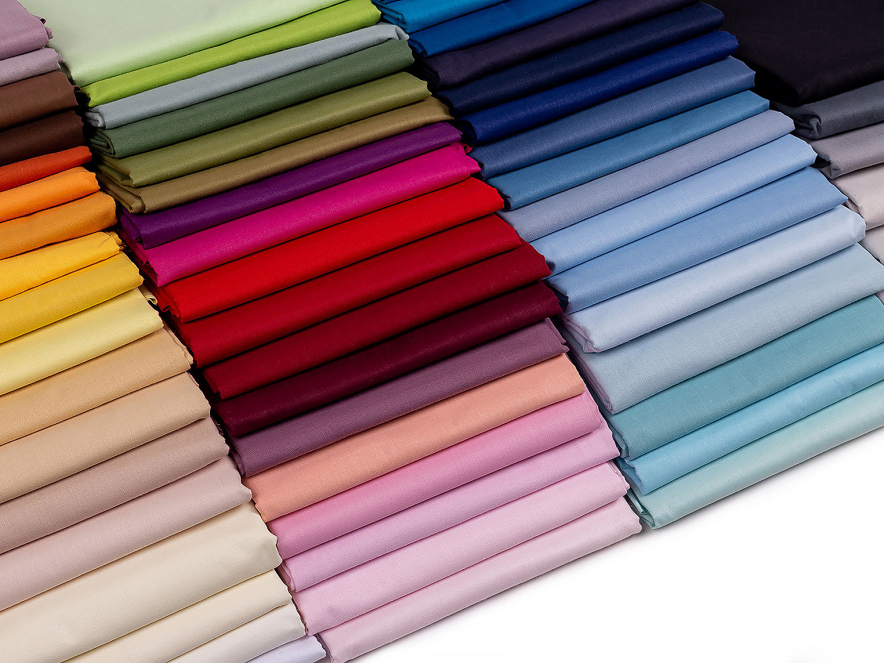 Cotton fabric / canvas single colour - Vanilla (1 Meter)