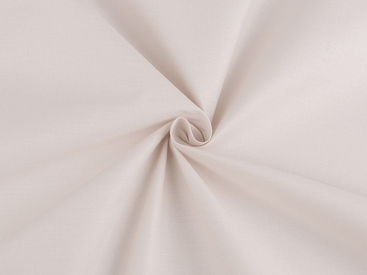 Cotton fabric / canvas single colour - Vanilla (1 Meter)