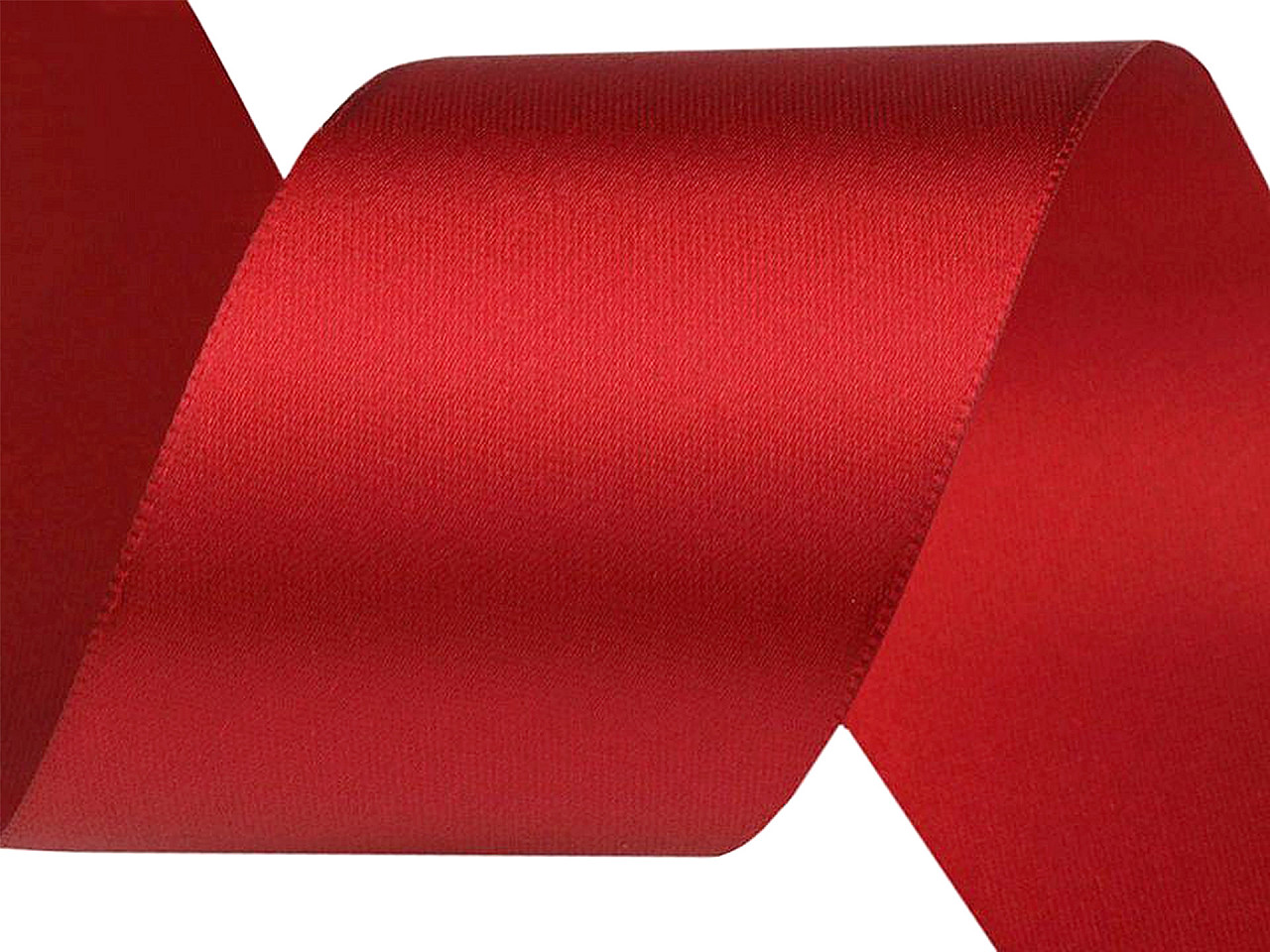 Double faced satin ribbon width 50 mm - Blue sapphire (20 Meters)