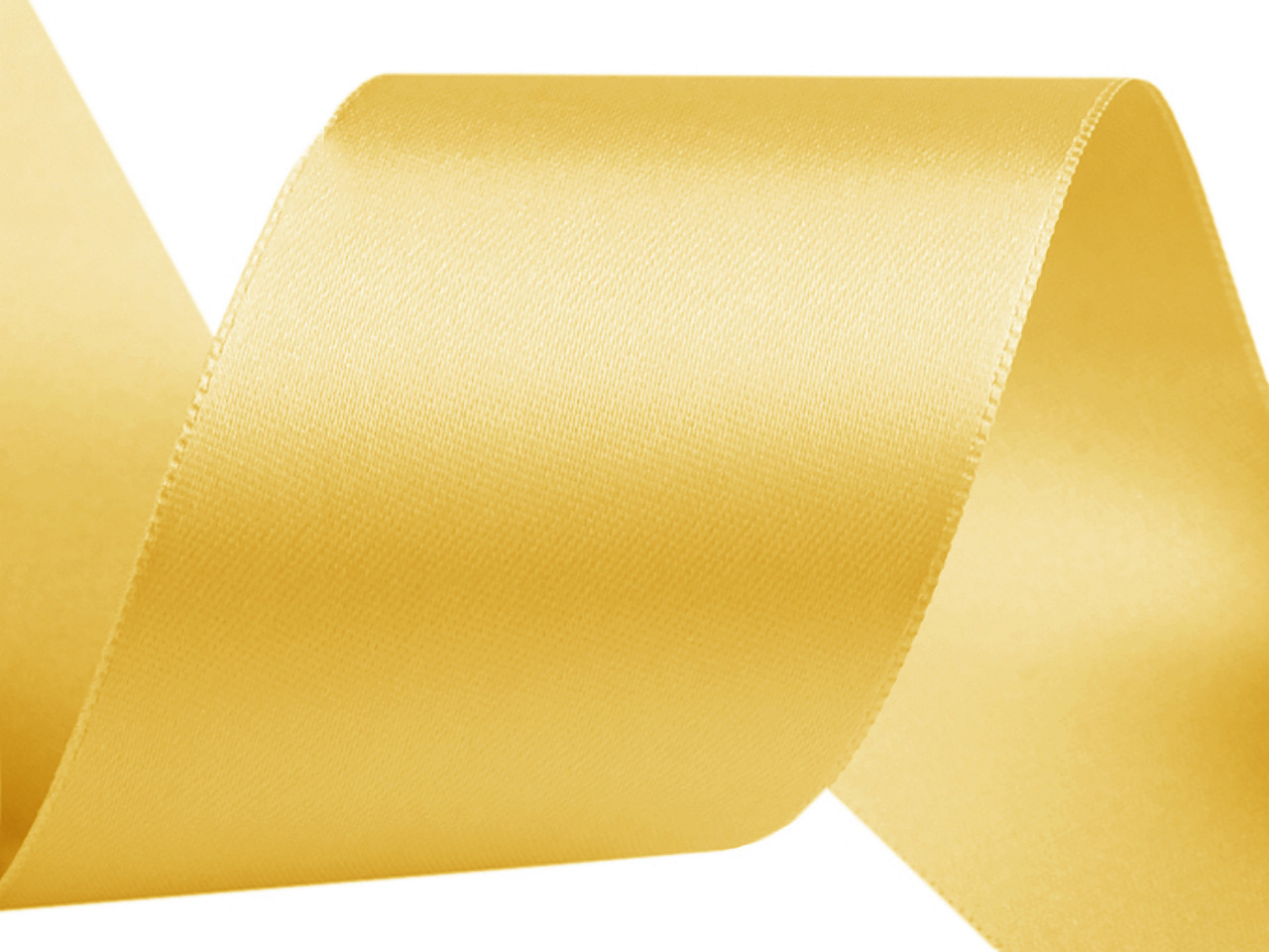 Double faced satin ribbon width 50 mm - Blue sapphire (20 Meters)