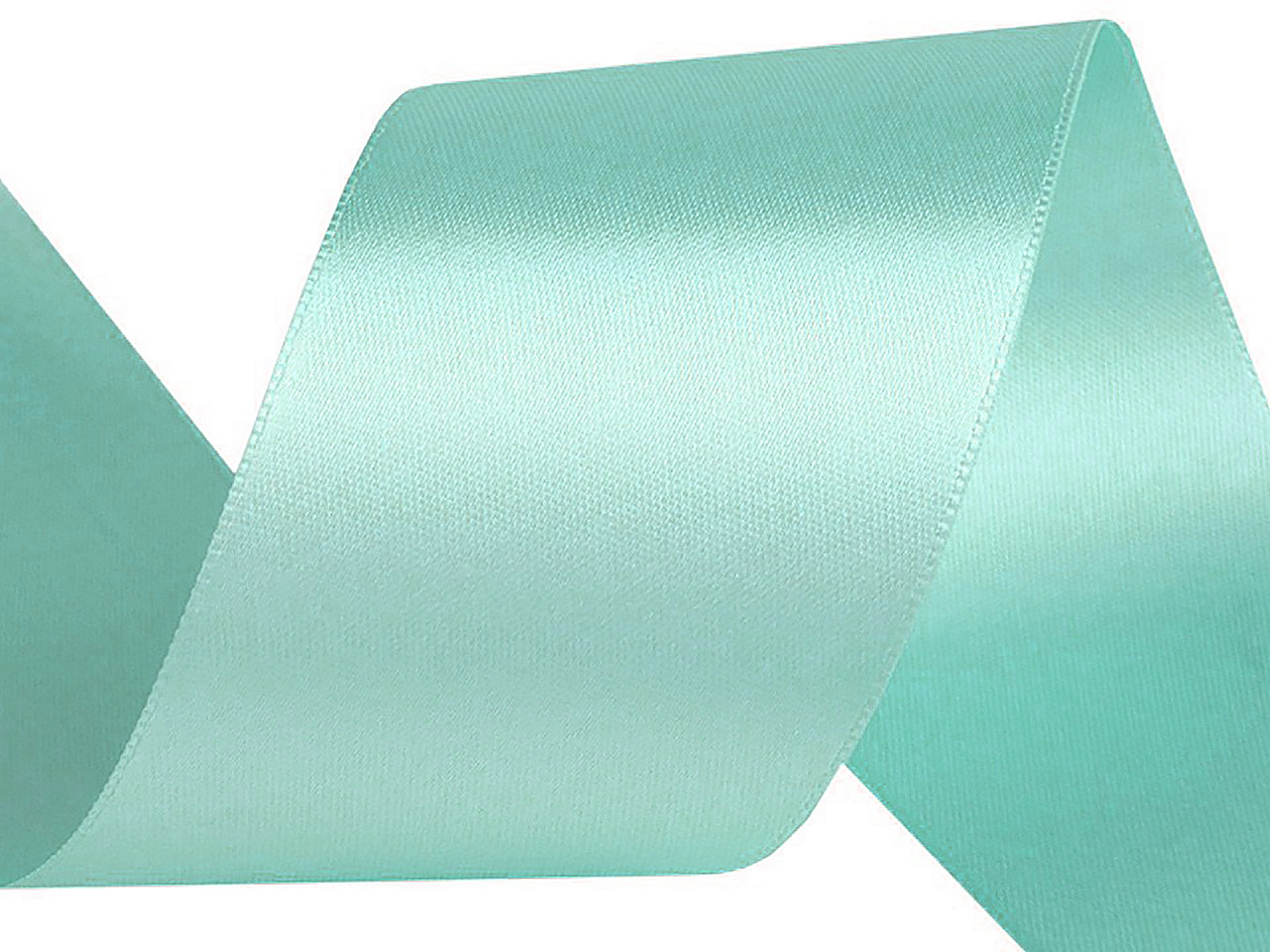 Double faced satin ribbon width 50 mm - Blue sapphire (20 Meters)