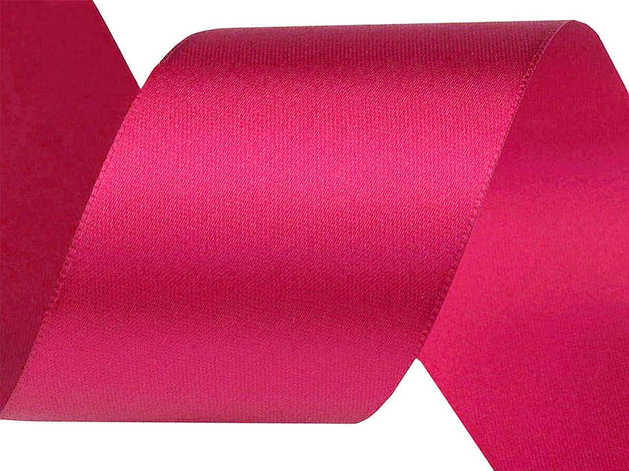 Double faced satin ribbon width 50 mm - Blue sapphire (20 Meters)