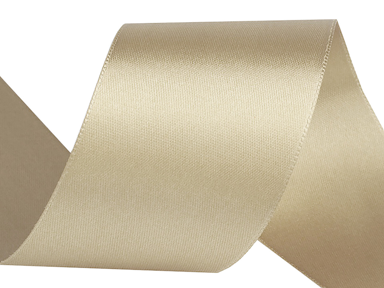 Double faced satin ribbon width 50 mm - Blue sapphire (20 Meters)