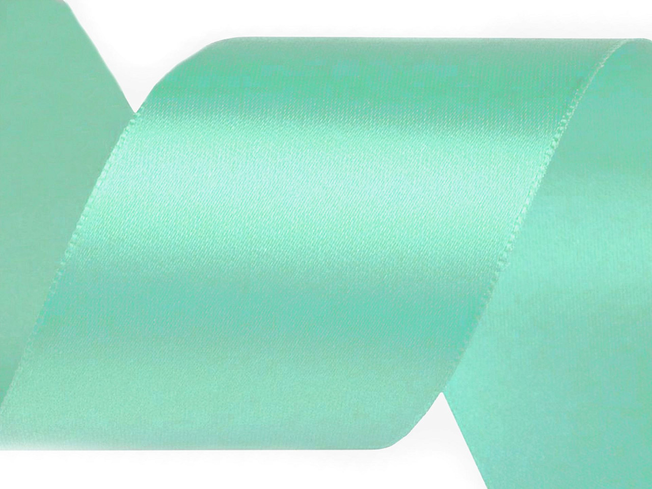 Double faced satin ribbon width 50 mm - Blue sapphire (20 Meters)