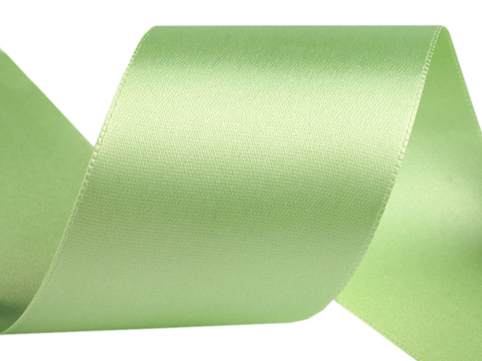 Double faced satin ribbon width 50 mm - Blue sapphire (20 Meters)