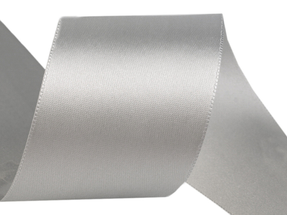 Double faced satin ribbon width 50 mm - Blue sapphire (20 Meters)
