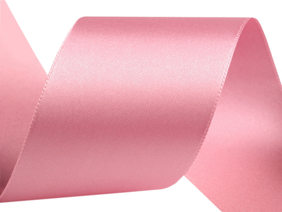 Double faced satin ribbon width 50 mm - Blue sapphire (20 Meters)