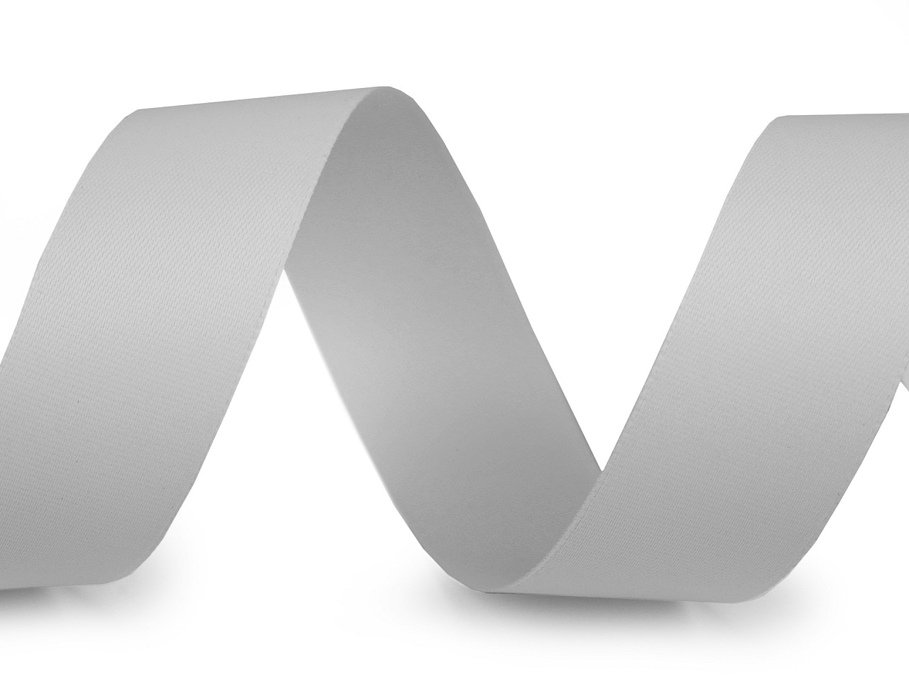 Double face satin ribbon width 24 mm matte - Light brown (20 Meters)