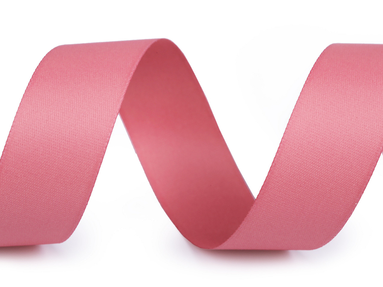 Double face satin ribbon width 24 mm matte - Light brown (20 Meters)