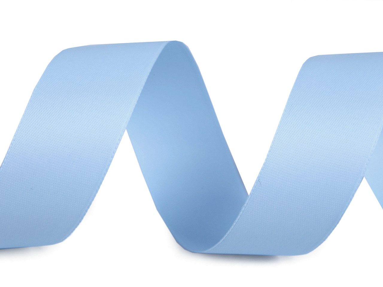 Double face satin ribbon width 24 mm matte - Light brown (20 Meters)