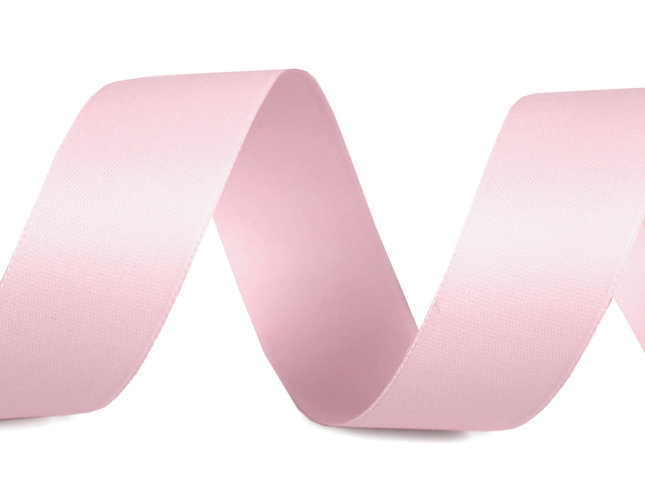 Double face satin ribbon width 24 mm matte - Light brown (20 Meters)