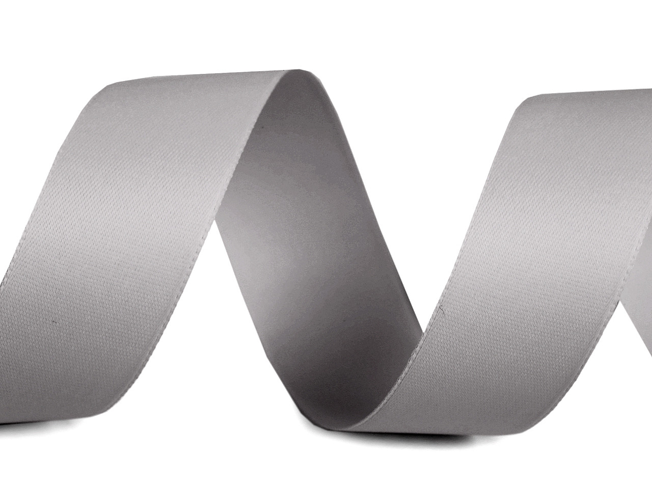 Double face satin ribbon width 24 mm matte - Light brown (20 Meters)