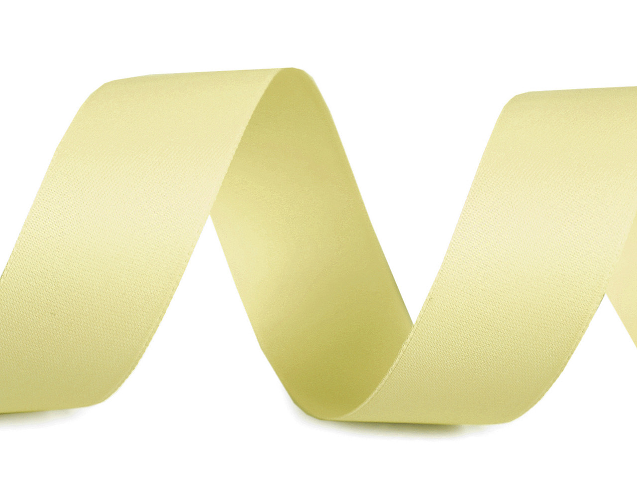 Double face satin ribbon width 24 mm matte - Light brown (20 Meters)