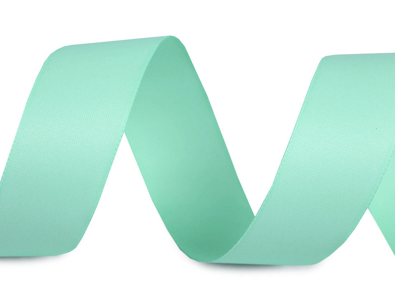 Double face satin ribbon width 24 mm matte - Light brown (20 Meters)